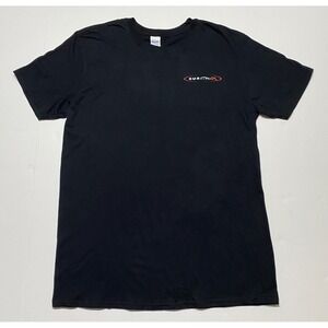 Gildan RubiTrux Mens‎ Graphic T-Shirt Size L Black Tee Graphic Logo